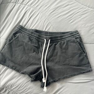 Casual Gray Women's Shorts